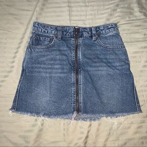 Free People Denim Skirt